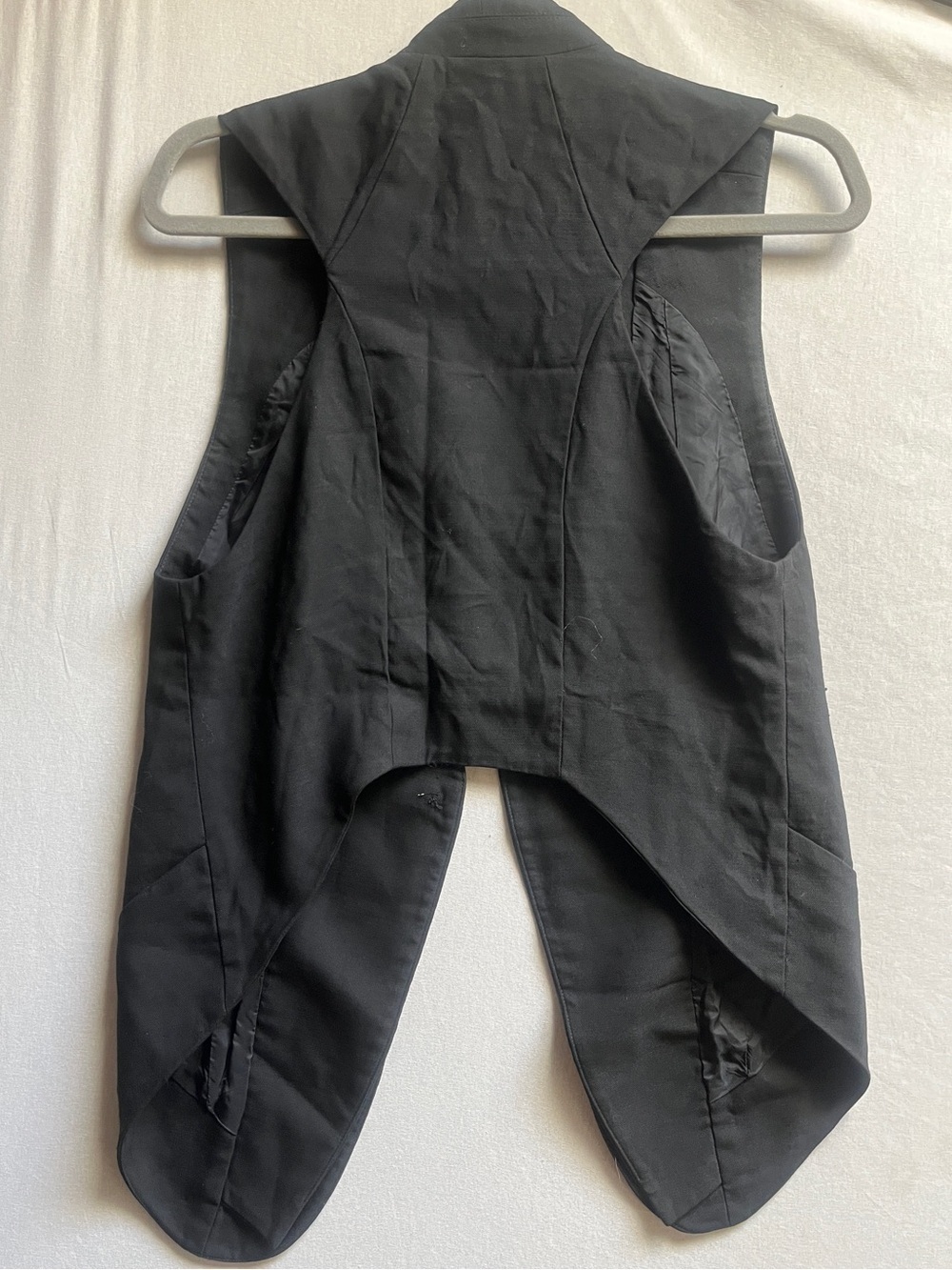 Helmut Lang Tailored Single-Button Wool Vest S - Picture 7 of 8